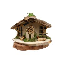 Nativity on base with stable