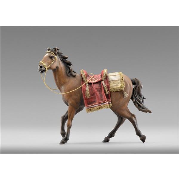 Cavallo addobato - colorato - 40 cm