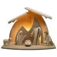 6pz. Natività Aram + LED Presepe Altea