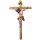 Crucifix Romerio+Thorns+carved straight cross
