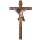 Crucifix Romerio+Thorns+cross straight ancient