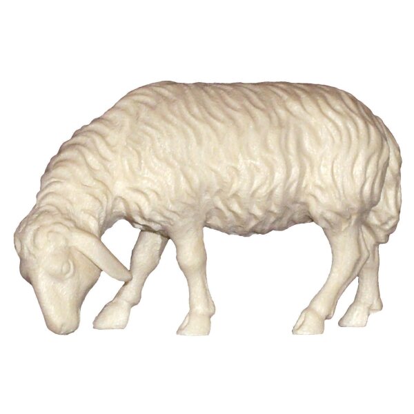 Schaf grasend rechts - Gold - 9 cm