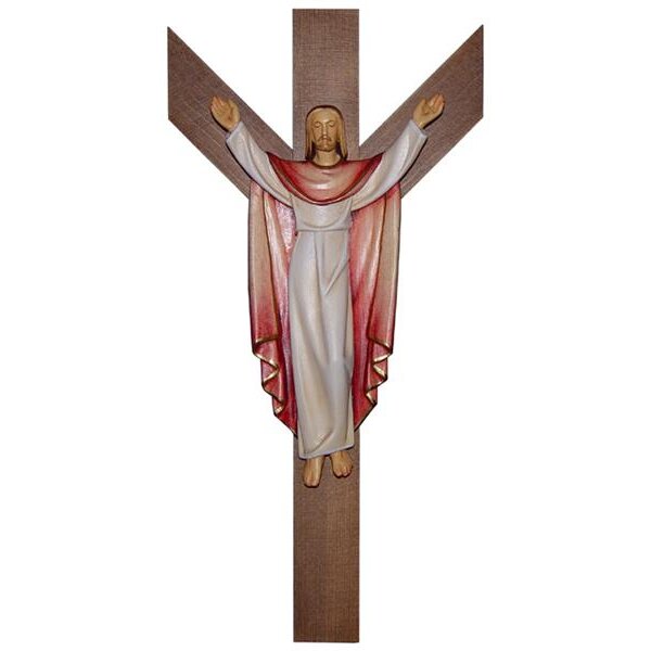 Gesù risorto con croce