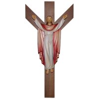 Gesù risorto con croce