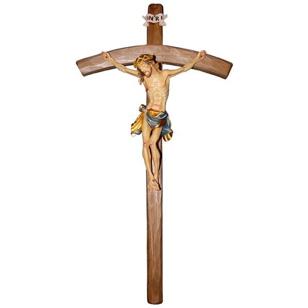 Cristo stile barocco con croce