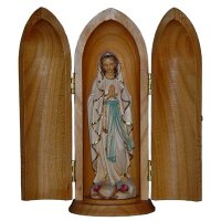 Madonna di Lourdes in nicchia