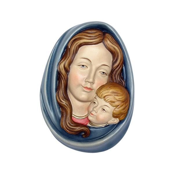 Madonna con bambino in rilievo