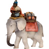 Elephant with Rider and Baggage