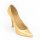 Schuh elegant gold