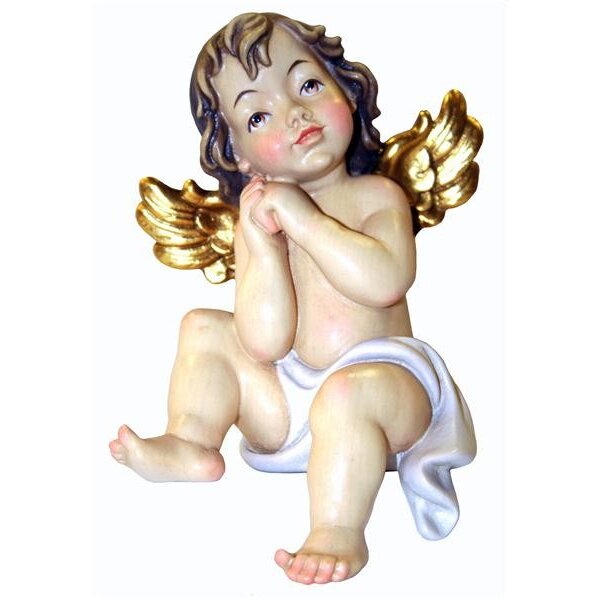 Romantische Engel - Michael - lasiert - 7 cm