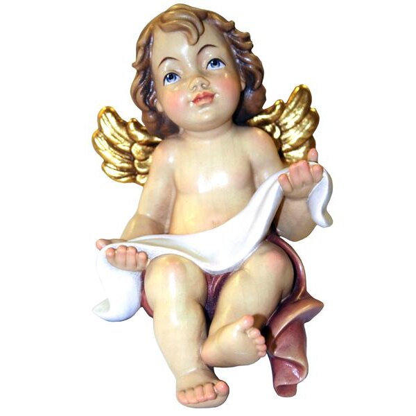 angeli romantici - Johannes - patinato x3. - 7 cm